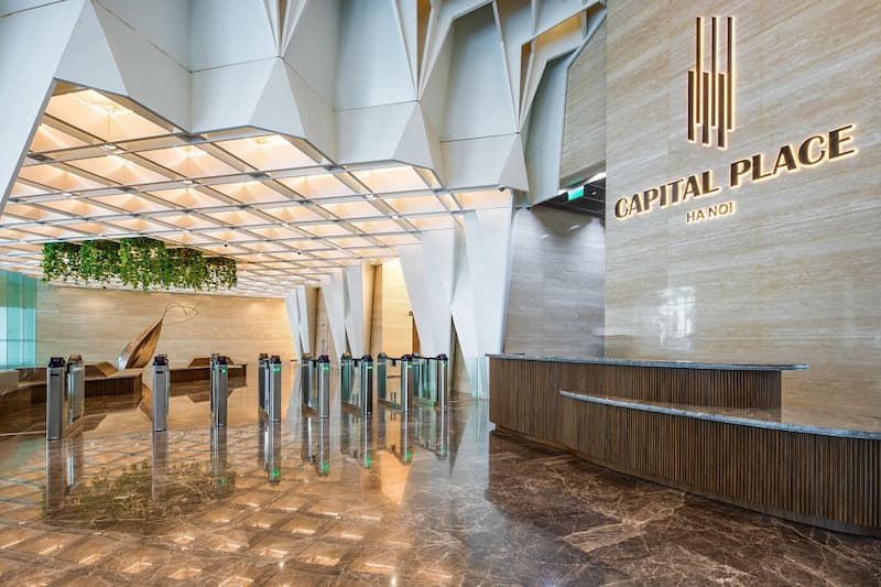 Đại sảnh tòa nhà Capital Place