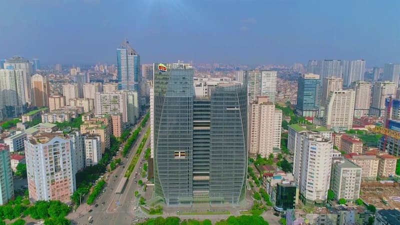 Vị trí và hình ảnh tổng quan HUD Tower