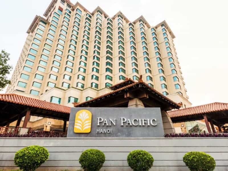 Tổng quan tòa nhà hạng A Pan Pacific Hanoi