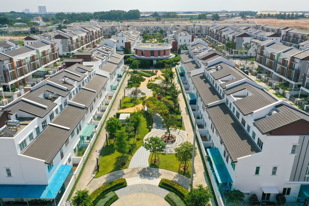 Cho thuê biệt thự Sun Casa Vsip II, 100m2, 4PN, 4wc. Giá thuê 14 tr VND/tháng