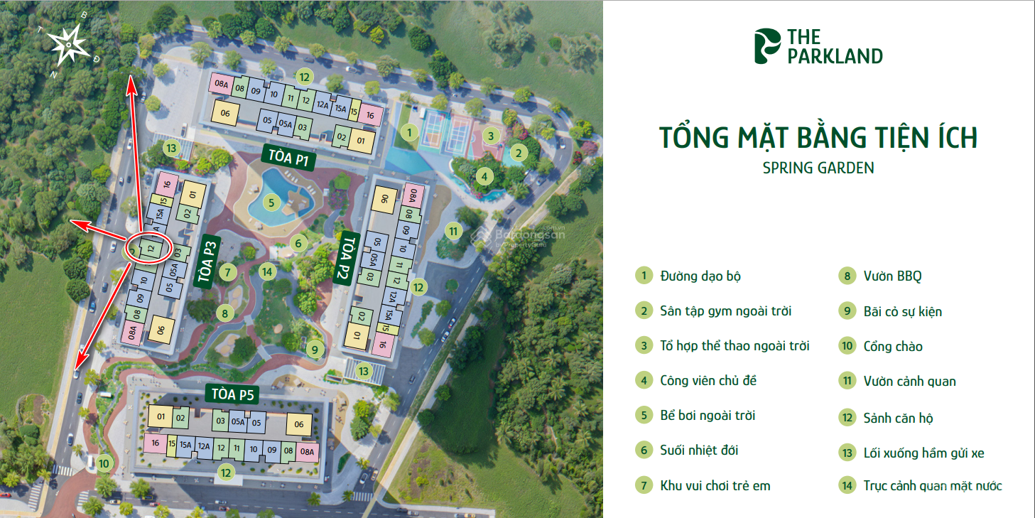 Ngỡ ngàng bật ngửa! 1PN+ view sông Silk Park - Không che thoáng vĩnh viễn- The Parkland Imperia