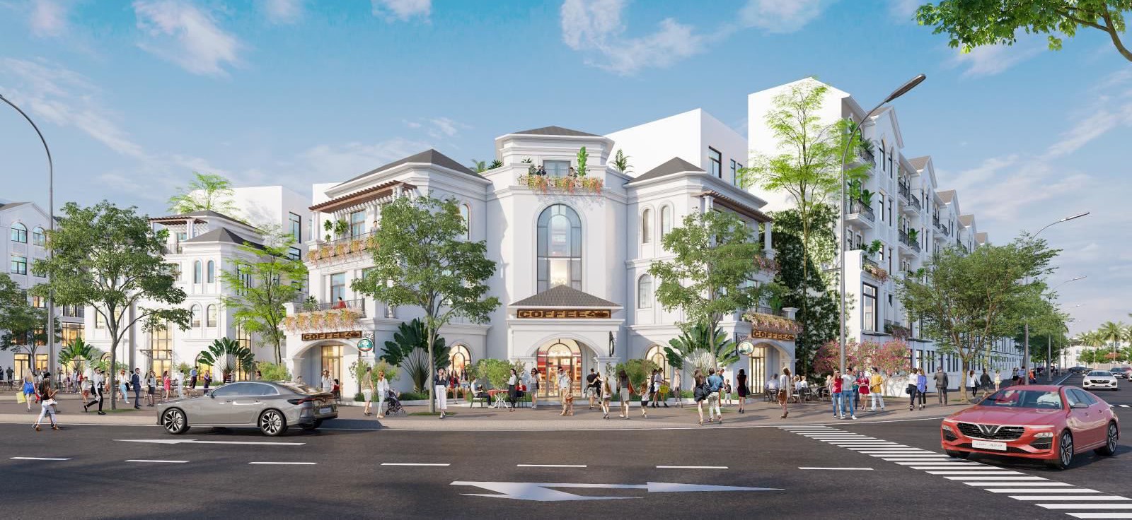 Cho thuê nhà phố 126m² tại Manhattan – Trệt + lầu 1, phù hợp mọi mô hình kinh doanh, khu dân cư sầm uất