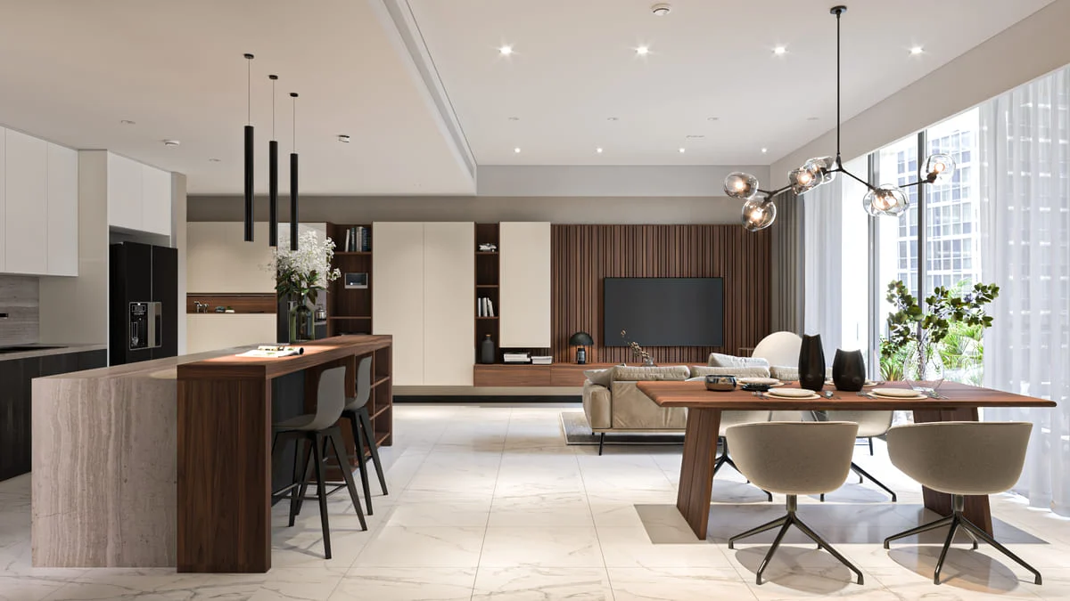 Cho thuê căn hộ Cove Riverside – Empire City, view sông Sài Gòn, nội thất cao cấp