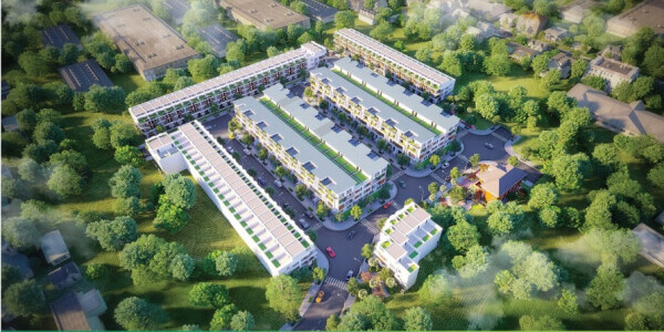 Cho thuê nhà phố Cát Tường J Home mới bàn giao, kết cấu 1-2 lầu, giá chỉ 8 - 12tr/tháng