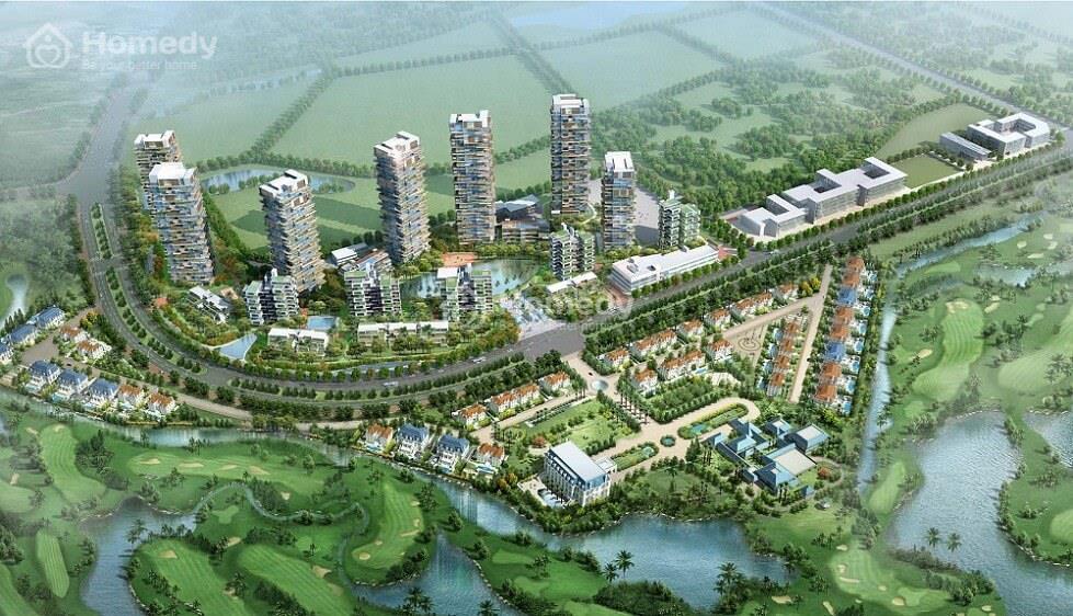 Bán gấp biệt thự sân golf Vân Trì 1188m² – Mặt tiền 31m – Chủ ngộp bank, giá 195 tỷ (thương lượng sâu)