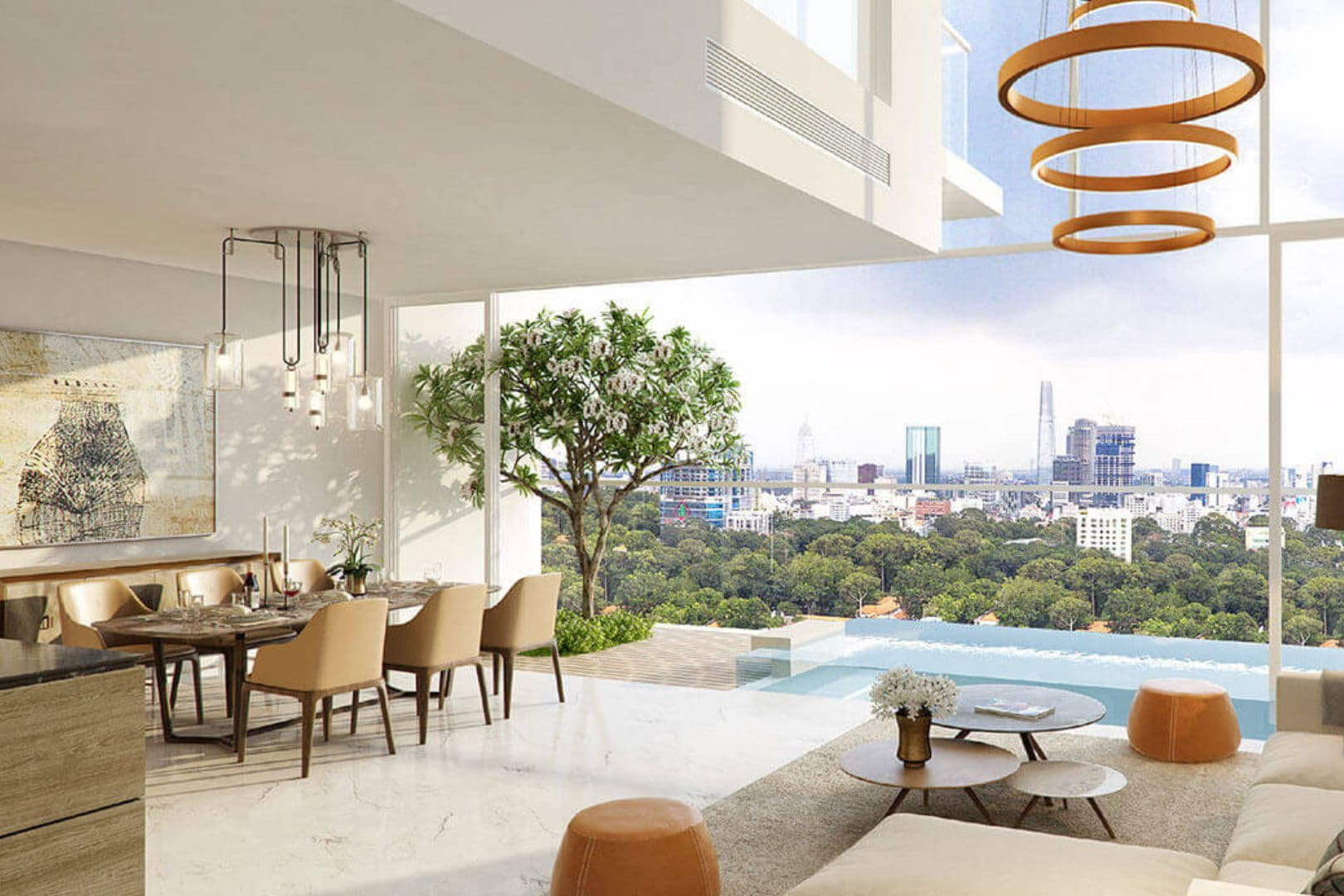 Serenity Sky Villas Duplex 2PN, 123m², hồ bơi riêng, thiết kế độc lập – Q3”