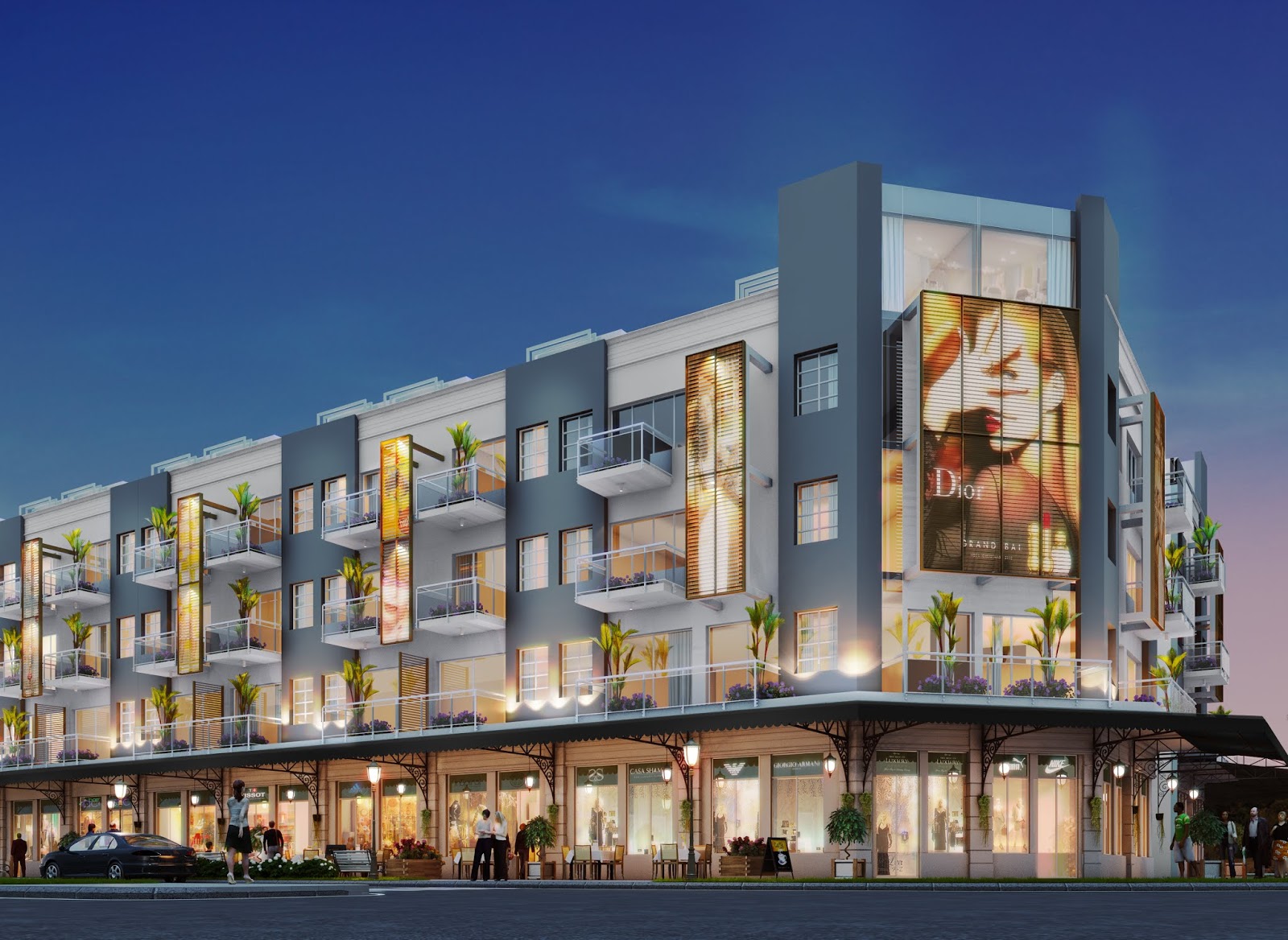 Cơ hội hiếm! Cho thuê Shophouse 5 tầng, 99m² tại The Manor Central Park – Phù hợp showroom, văn phòng, spa