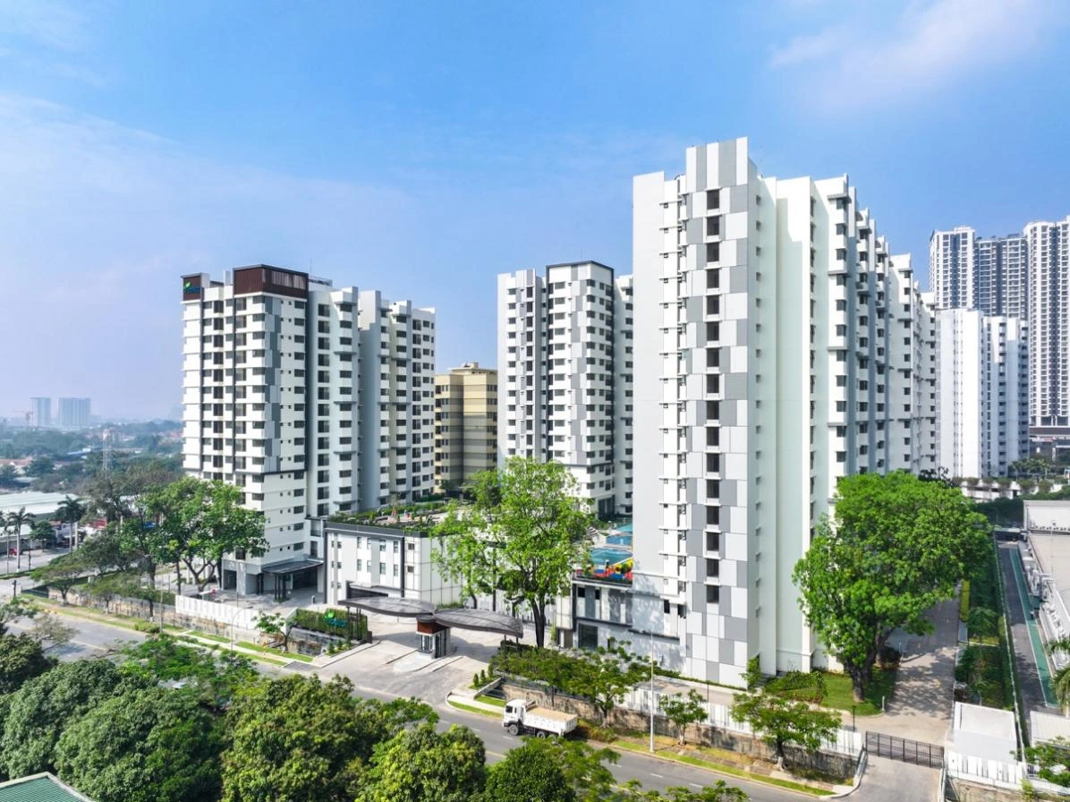 Chính chủ cho thuê căn hộ 2PN tại Habitat Bình Dương – Tầng cao, view hồ bơi, full nội thất, vào ở ngay
