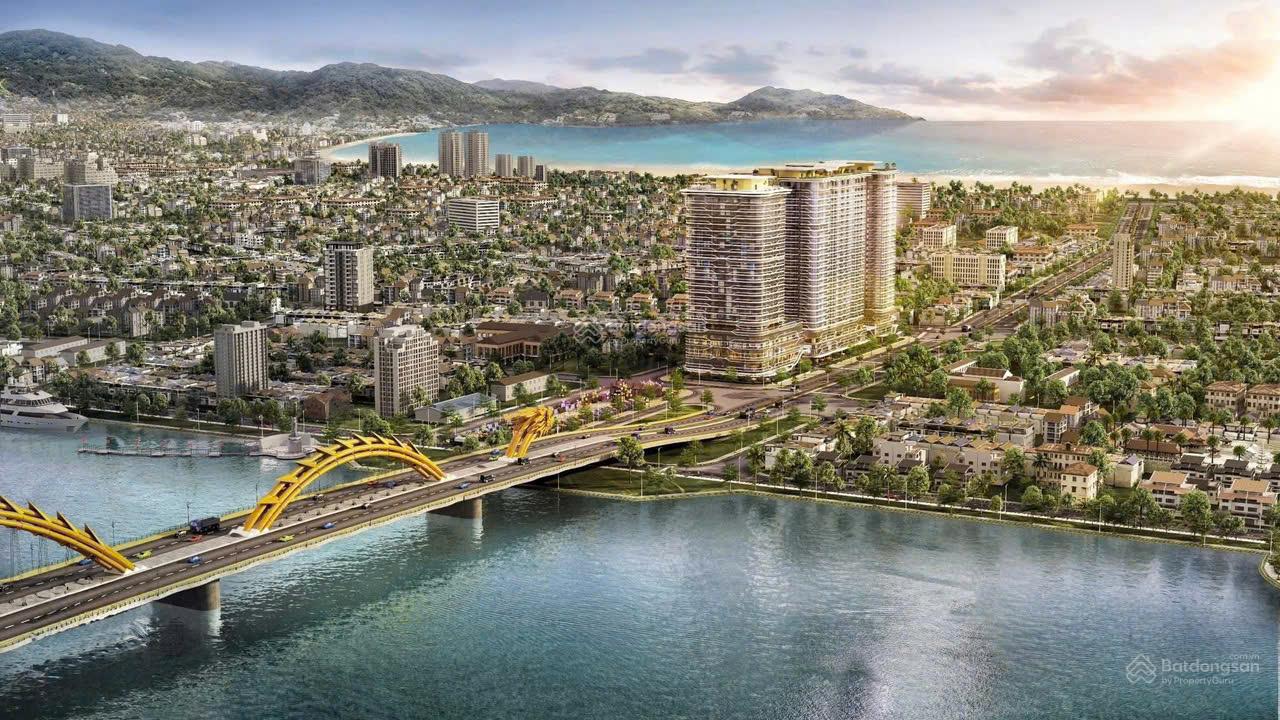 Quỹ căn của CĐT dự án The Legend Đà Nẵng, view sông và cầu Rồng