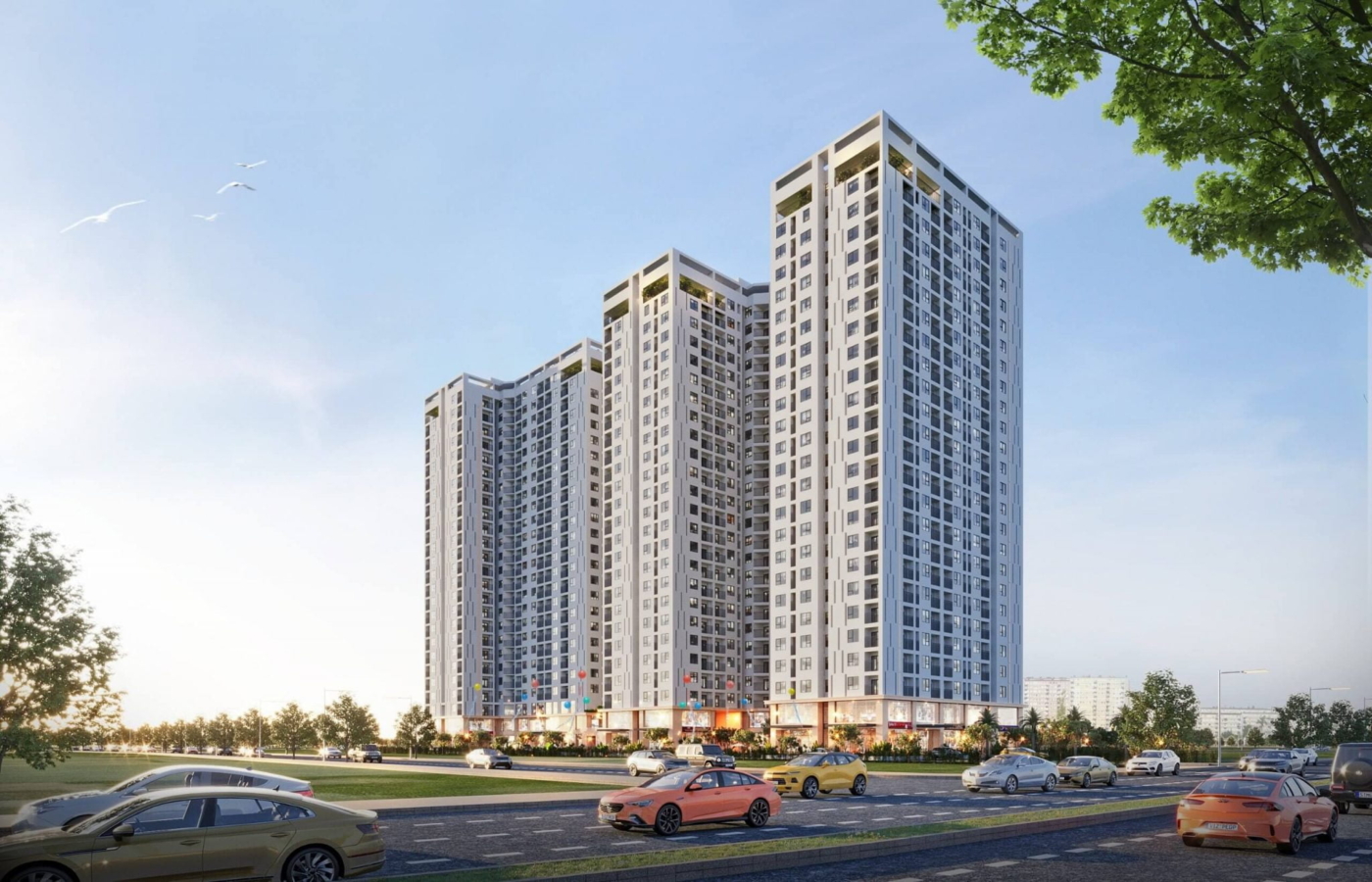 Căn hộ Stown Gateway QL13 – 2PN view sông, chỉ 179 triệu nhận nhà, vay 80%