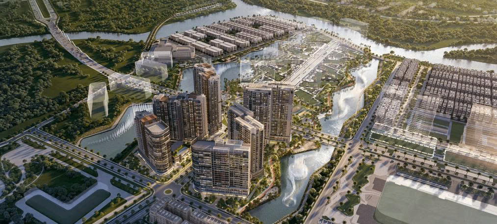 Masteri Cosmo Central – Mở bán đợt 1, căn hộ view kênh đào nhạc nước