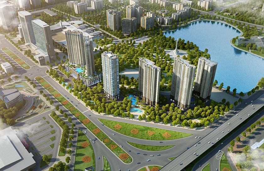 Vinhomes D’Capitale – 2-3PN, view hồ, thuê nhanh từ 16tr/