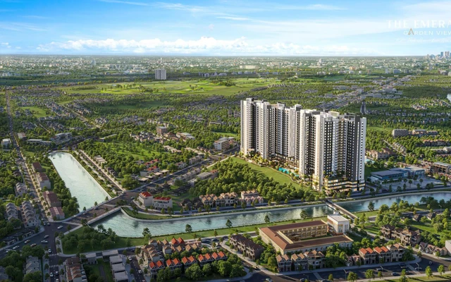 Bán căn 2PN 2WC, diện tích 65m² tại Emerald Garden View, chiết khấu 3,5% trong tháng 4/2