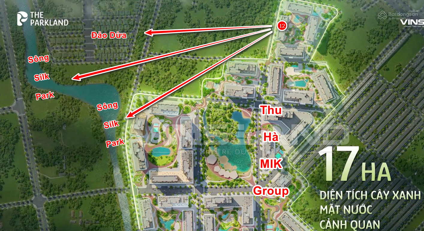 Ngỡ ngàng bật ngửa! 1PN+ view sông Silk Park - Không che thoáng vĩnh viễn- The Parkland Imperia