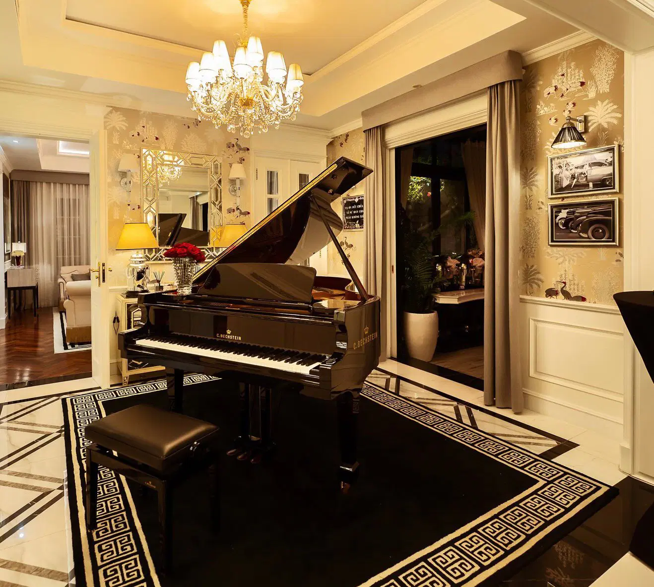 Cho thuê biệt thự Saigon Mystery – Đảo Kim Cương, Quận 2. Full nội thất cao cấp, diện tích 14x20m, 1 hầm, 1 trệt, 3 lầu.