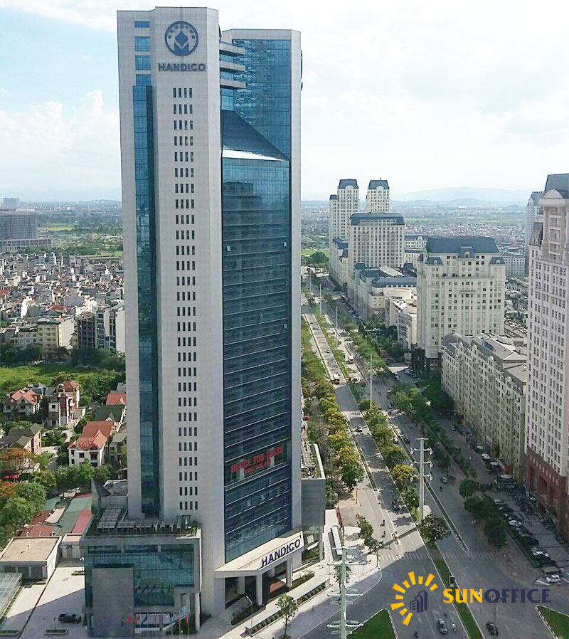 Cho thuê văn phòng Handico Tower Phạm Hùng – vị trí trung tâm Mễ Trì, đầy đủ tiện ích, làm việc sẵn ngay