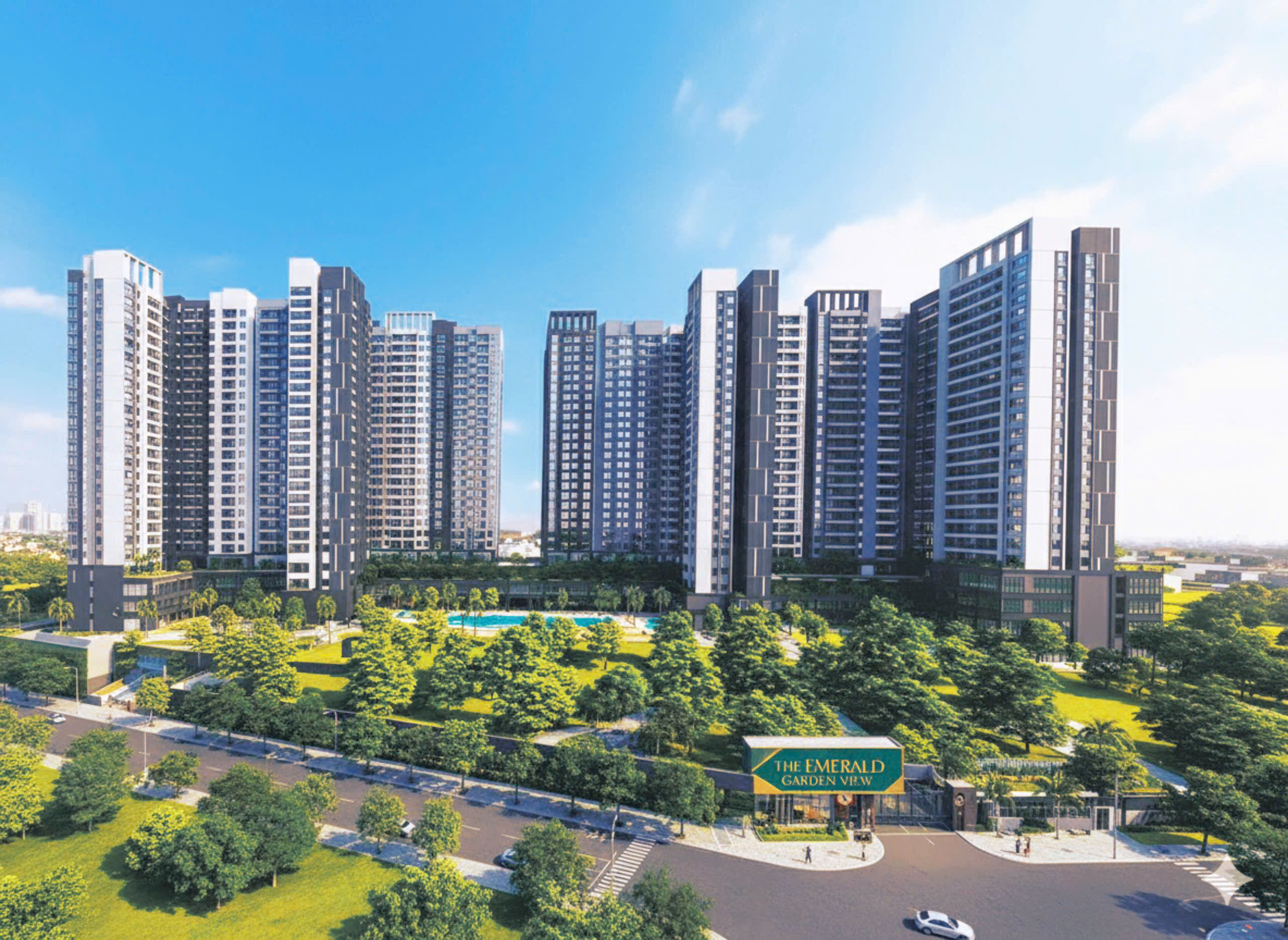 Bán căn 2PN 2WC, diện tích 65m² tại Emerald Garden View, chiết khấu 3,5% trong tháng 4/2