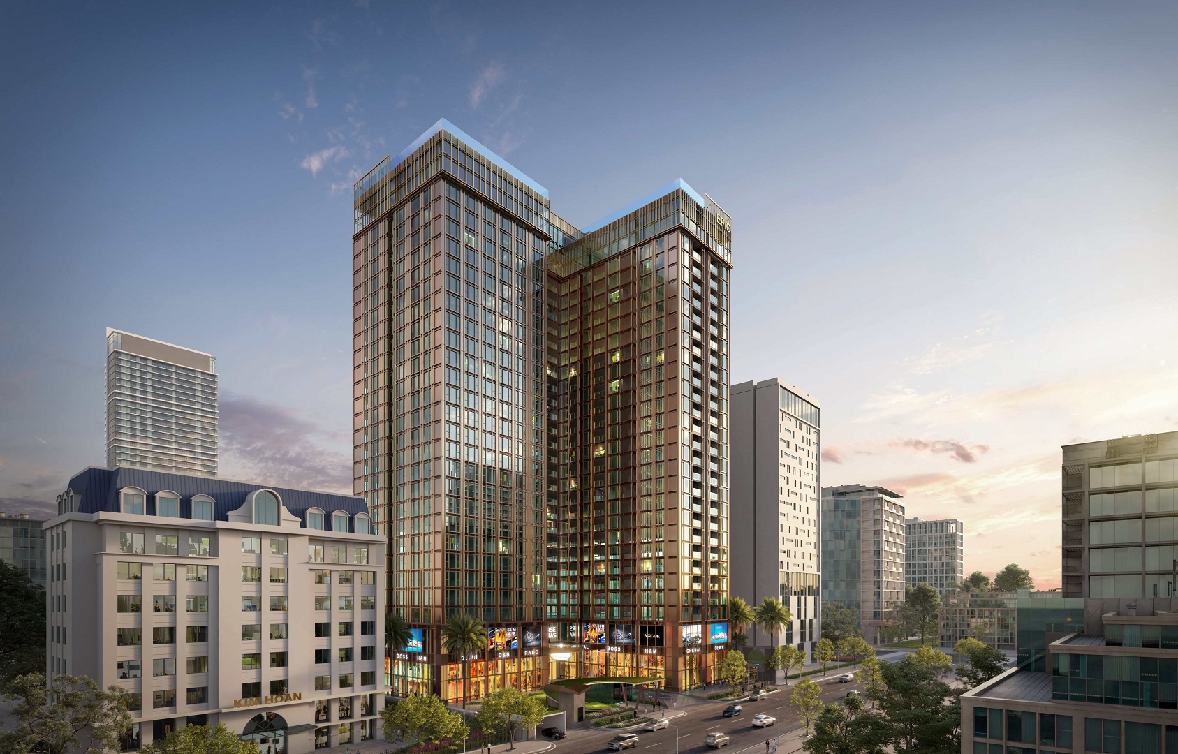 Cho thuê văn phòng hạng A 700m2 Epic Tower tại Duy Tân