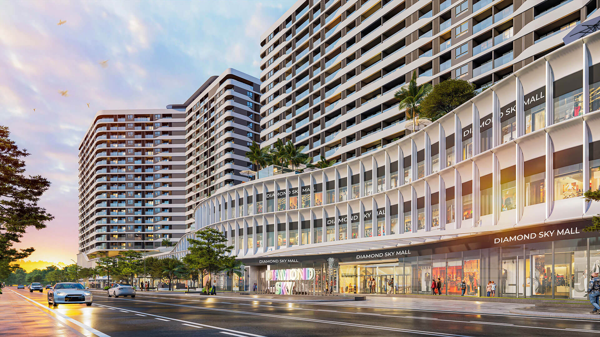 DIAMOND SKY Khu đô thị Vạn Phúc, CAM KẾT LẤY HÀNG 100%, sàn F1 của CĐT, STT ưu tiên đầu và căn đẹp