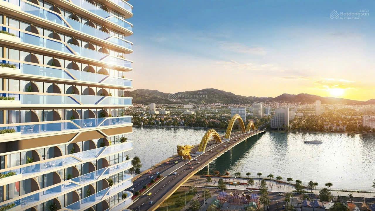 Quỹ căn của CĐT dự án The Legend Đà Nẵng, view sông và cầu Rồng