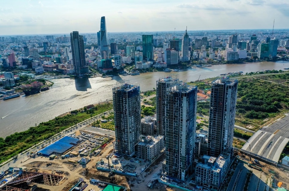 Cho thuê căn hộ Cove Riverside – Empire City, view sông Sài Gòn, nội thất cao cấp