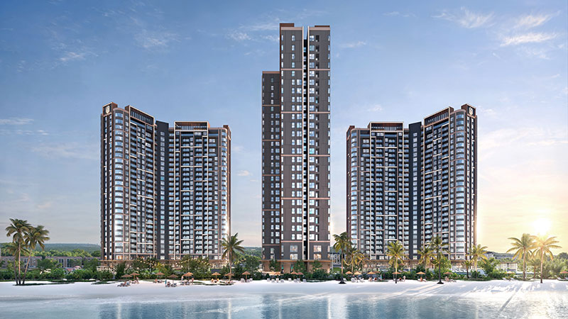 Căn hộ 1PN+ Masteri Grand Coast Ocean Park 2 – Vốn chỉ từ 800 triệu, sống chuẩn nghỉ dưỡng biển