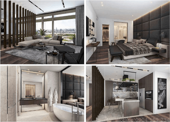 Cho thuê căn hộ Cove Riverside – Empire City, Thủ Thiêm