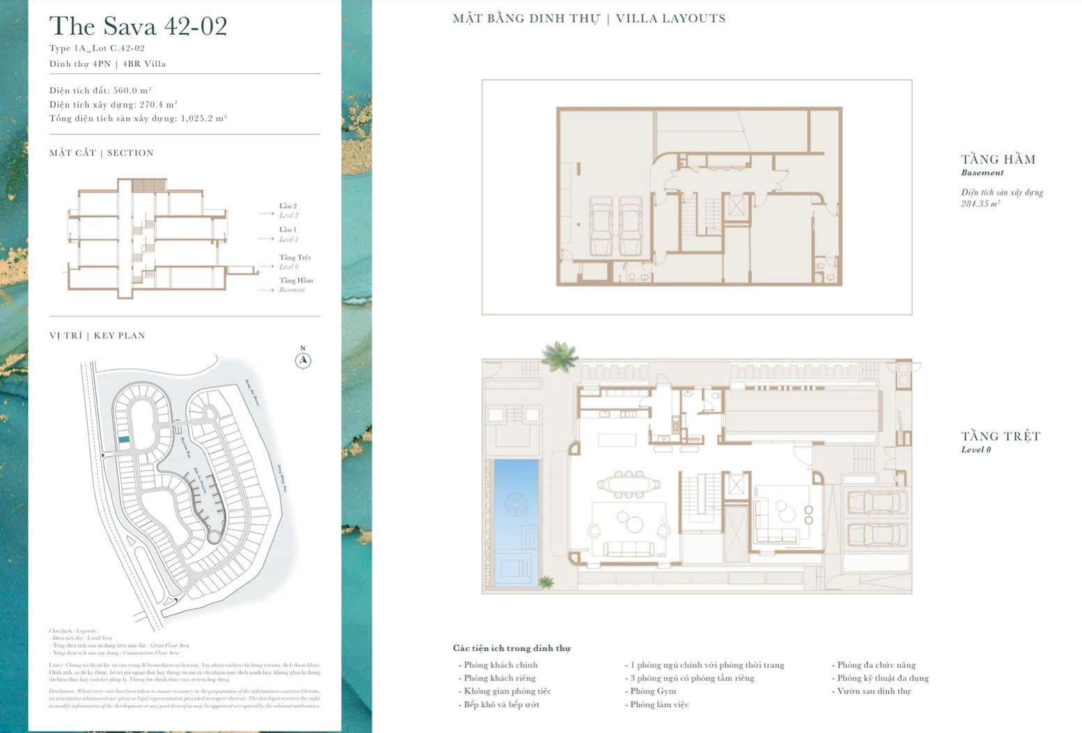 Biệt thự bến du thuyền The Rivus Masterise Homes 560m² – Siêu phẩm đẳng cấp, giá ưu đãi hiếm có chỉ 190 tỷ