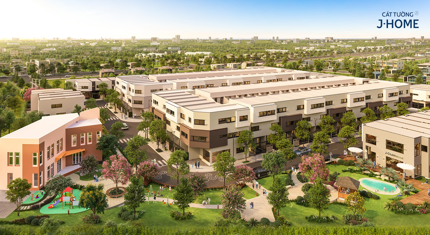 Cho thuê nhà phố Cát Tường J Home mới bàn giao, kết cấu 1-2 lầu, giá chỉ 8 - 12tr/tháng