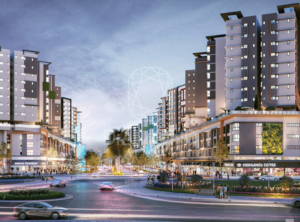 Cho thuê mặt bằng kinh doanh Celadon City – 416m², 1 trệt 1 lầu, 120 triệu/tháng, trực tiếp chủ đầu tư