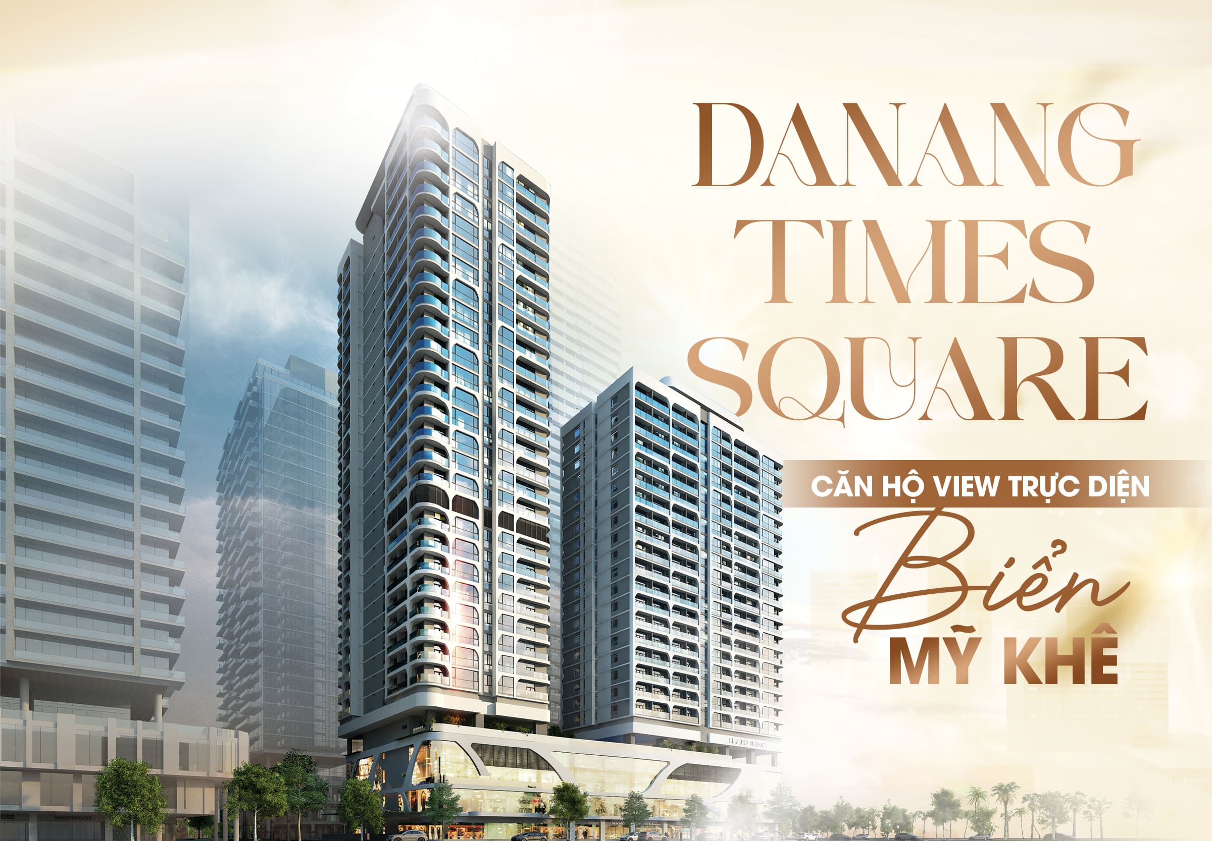 Cho thuê shophouse mặt bằng tại Đà Nẵng Times Square, vị trí đẹp, giá ưu đãi.