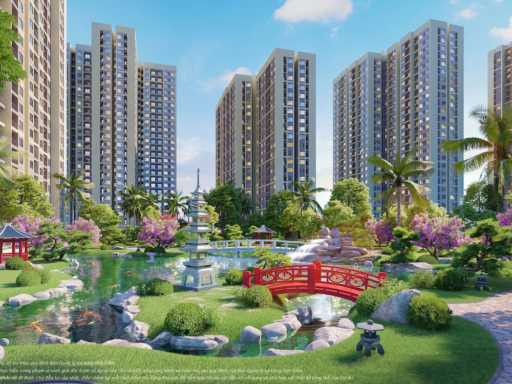 Độc quyền 2PN Origami – View 2 hồ bơi & vườn Nhật, giảm 2,4 tỷ, thanh toán giãn 480 ngày, cam kết cho thuê