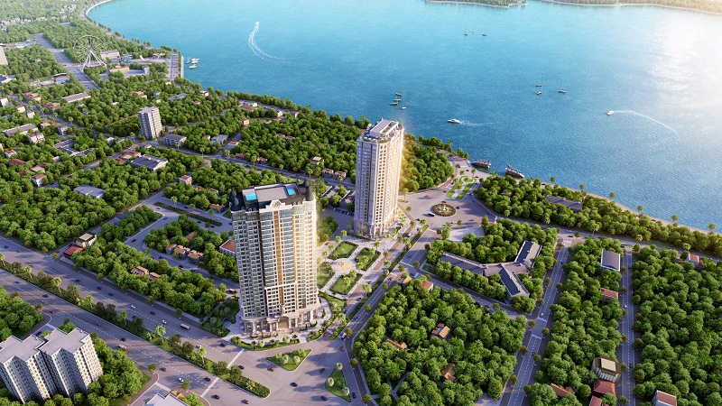 Chuyển nhượng căn hộ 3 phòng ngủ view Hồ Tây tại dự án D.El.Dorado – 298 Võ Chí Công