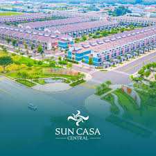 Cho thuê biệt thự Sun Casa Central Vsip 2: Full nội thất cao cấp, 4PN, gần ngay trung tâm TP. Mới