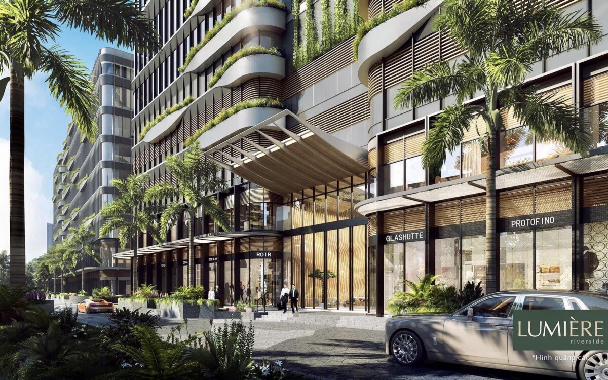 Shophouse góc Lumiere Riverside – vị trí đẹp, dễ kinh doanh