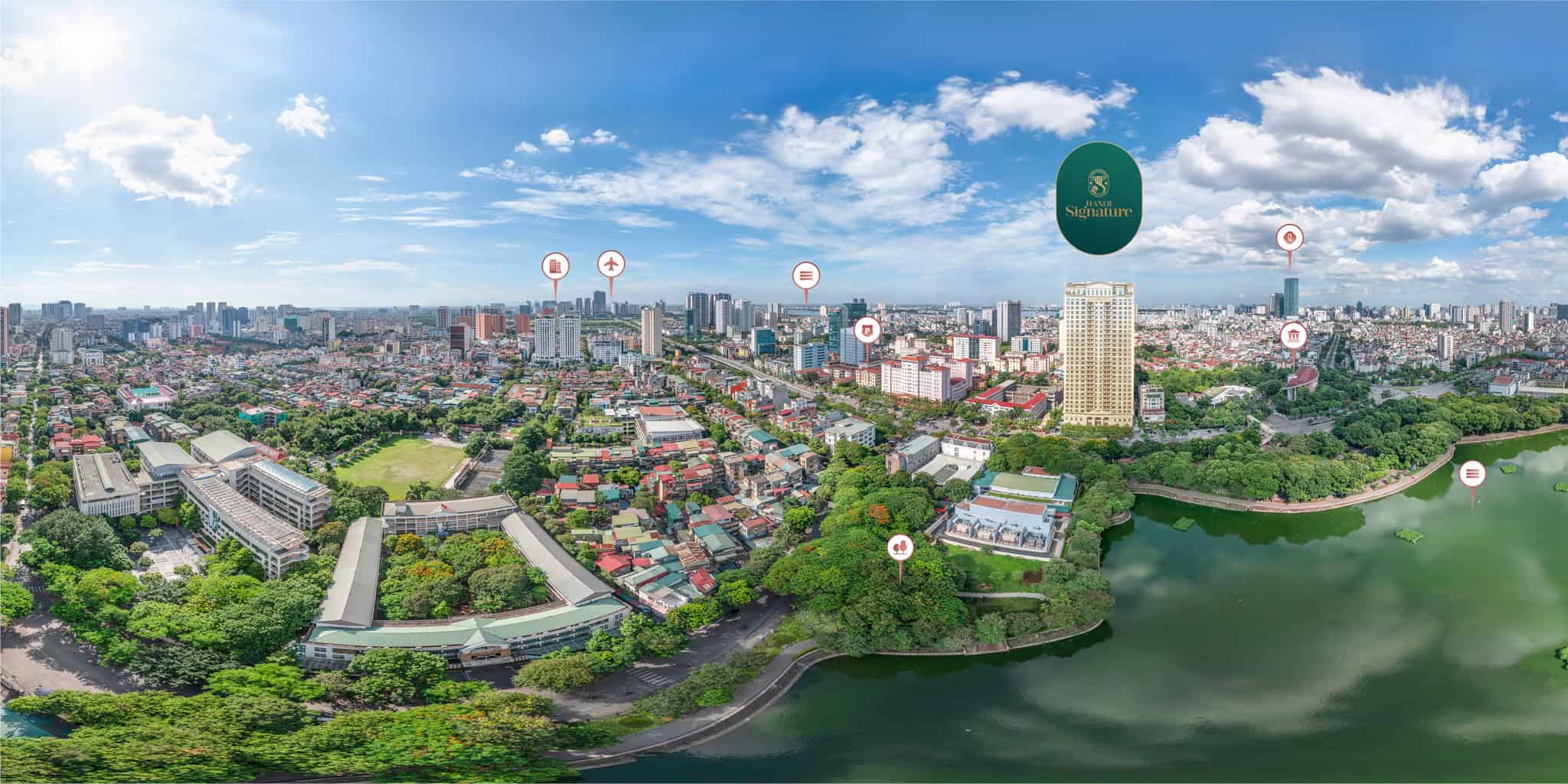 Quỹ căn 3PN Hanoi Signature 2026 – Diện tích 150 – 235m²
