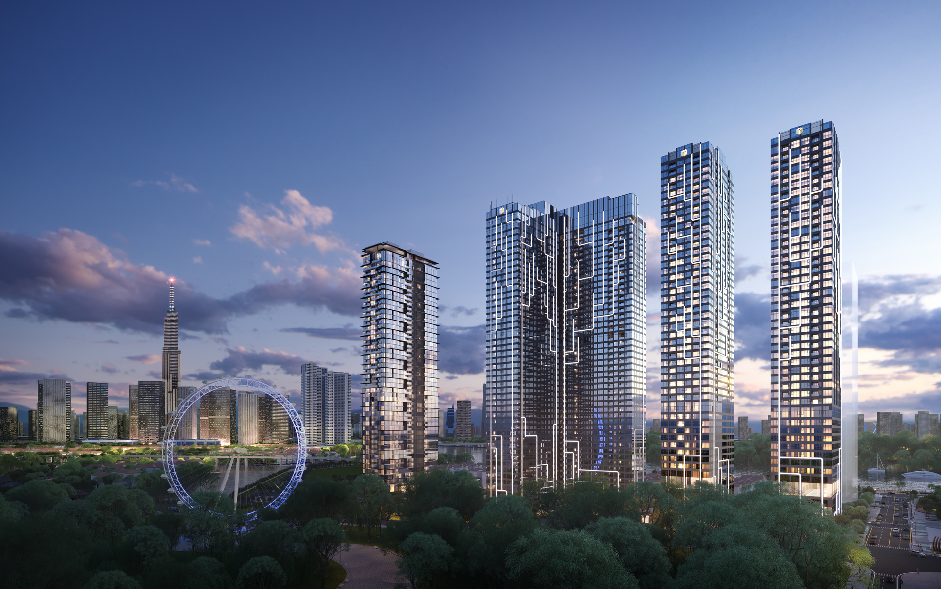 Grand Marina Saigon căn hộ hàng hiệu Marriott đầu tiên tại Việt Nam vị trí lõi trung tâm Quận 1