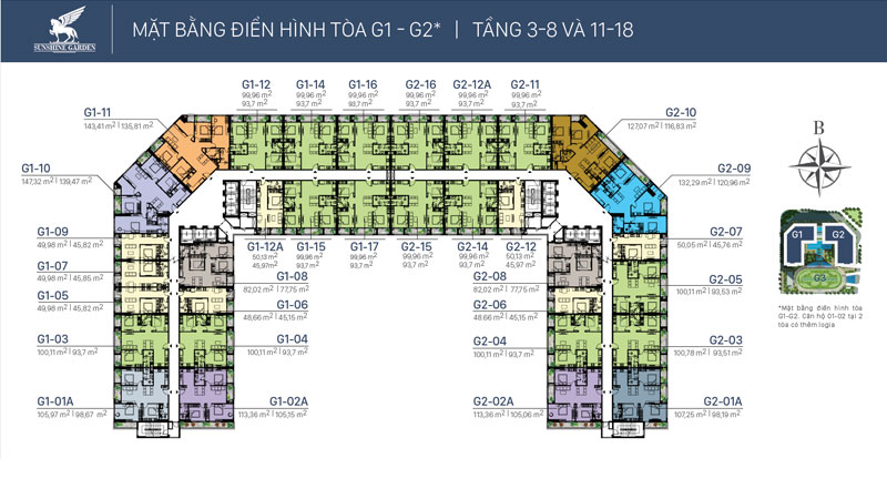 Bán căn hộ Sunshine Garden